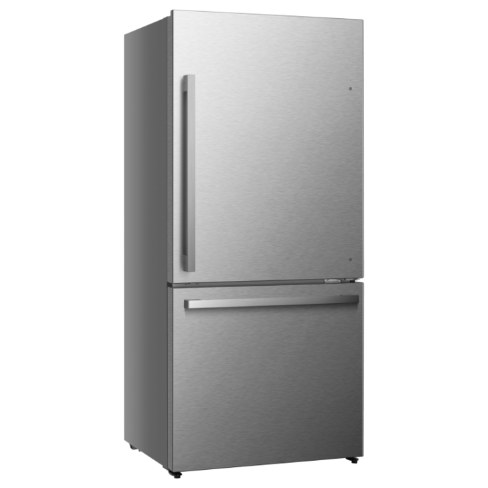 HISENSE Hisense 17.2-cu ft Counter-depth Bottom-Freezer Refrigerator (Fingerprint Resistant Stainless Steel) ENERGY STAR  MODEL# HRB171N6ASE