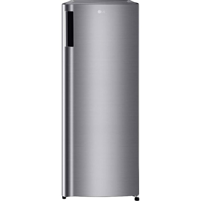 LG LG 5.79-cu ft Mini Fridge with Freezer (Platinum Silver) ENERGY STAR  MODEL# LRONC0605V
