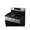 SAMSUNG Samsung 30-in 5 burners 6.0-cu ft Freestanding Natural Gas Range ( Stainless Steel )  MODEL# NX60A6311SS