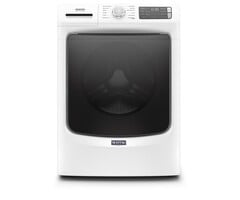 MAYTAG Maytag (C) 4.8 cu. ft. Stackable White Front Load Washing Machine with Steam and 16-Hour Fresh Hold Option, ENERGY STARModel# MHW6630HW