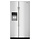 Whirlpool 28.7-cu ft Side-by-Side Refrigerator with Ice Maker, Water and Ice Dispenser (Fingerprint Resistant Stainless Finish) MODEL# WRSF5536RZ