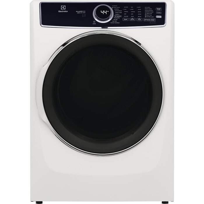 ELECTROLUX Electrolux 8-Cu. Feet Stackable Steam Cycle Vented Gas Dryer (White) Energy Star MODEL# ELFG7637AW