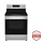LG 30-in Glass Top 5 Burners 6.3-cu ft Freestanding Smart Electric Range (Stainless Steel)  MODEL# LREL6321S