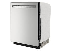 KITCHENAID Kitchenaid 24-in Front Control Built-In Dishwasher With Third Rack (Stainless Steel with Printshield Finish), 39-dBA Quietest Sound Level  MODEL# KDFE204KPS