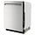 KITCHENAID 24-in Front Control Built-In Dishwasher With Third Rack (Stainless Steel with Printshield Finish), 39-dBA Quietest Sound Level  MODEL# KDFE204KPS
