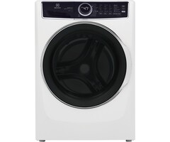 ELECTROLUX Electrolux SmartBoost High Efficiency Stackable Medium 4.5-cu ft Front-Load Washer with Steam Cycle (White) MODEL# ELFW7637AW