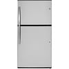 GE GE 21.1 cu. ft. Top Freezer Refrigerator in Stainless Steel, ENERGY STAR  MODEL# GIE21GSHSS