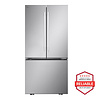 LG LG Standard-Depth 25.1-cu ft 3 -Door 33-in Wide Smart Compatible French Door Refrigerator with Ice Maker ( PrintProof Stainless Steel ) ENERGY STAR Certified Model# LF25H6200S