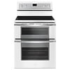 Whirlpool Whirlpool 6.7 cu. ft. 5 Burner Element Double Oven Electric Range with True Convection in White Ice Model# WGE745C0FH