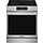 Frigidaire Gallery Stone-Baked Pizza 30-in 5 burners 6-cu ft Air Fry Convection Oven Slide-In Natural Gas Range ( Smudge-Proof Stainless Steel ) Model# GCFG3070BF