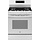 GE 30-in 5 burners 5.3-cu ft Air Fry Convection Oven Freestanding Natural Gas Range ( White ) Model# GGF600AVWW