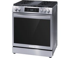 Frigidaire Gallery 6.8 Cu. Ft. Frestanding Double Oven Gas True Convection Range with No-Preheat Air Fry - Stainless Steel