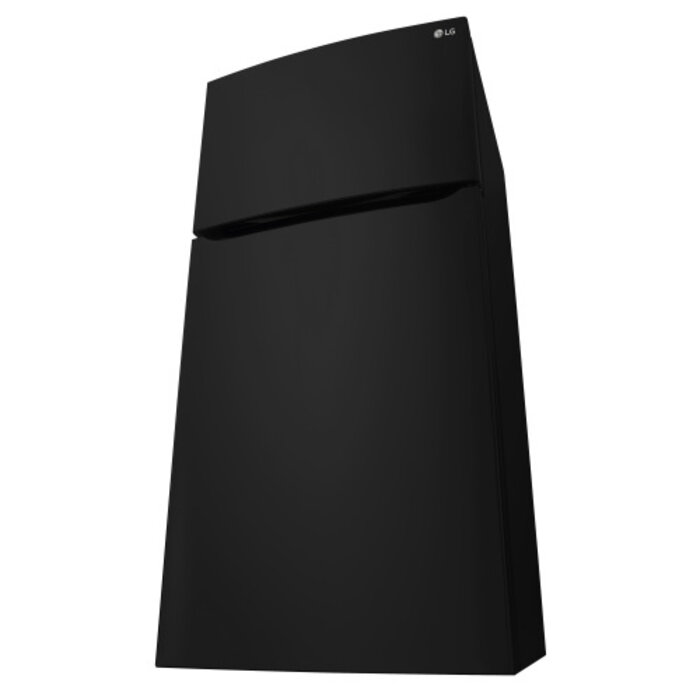LG LG 20.2-cu ft Top-Freezer Refrigerator (Black) ENERGY STAR MODEL# LTCS20020B