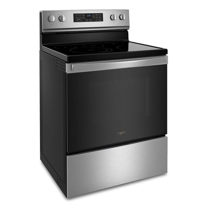 Whirlpool Whirlpool 5.3 Cu. Ft.  Electric 5-in-1 Air Fry Oven  Model# WFE550S0LZ