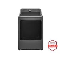 LG LG 7.3 cu. ft.  Vented Gas Dryer (Monochrome Gray) Energy Star Model# DLG6101M