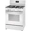 FRIGIDAIRE Frigidaire 30-in 5 burners 5.1-cu ft Freestanding Natural Gas Range ( White )  Model# FCRG3052BW