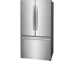 FRIGIDAIRE GALLERY FRIGIDAIRE  GALLERY (CL)  Counter-depth 22.6-cu ft French Door Refrigerator with Dual Ice Maker, Water and Ice Dispenser (Fingerprint Resistant Stainless Steel) ENERGY STAR Model# GRFG2353AF