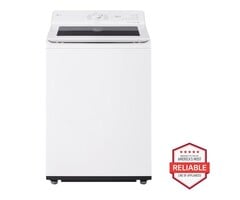 LG LG 4.8 cu. ft. Agitator Smart Compatible Large Top-Load Washer (Alpine White) ENERGY STAR Model# WT8205CW