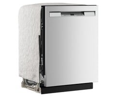 MAYTAG Maytag 24-in Front Control Built-in Dishwasher ( Stainless Steel ) , PowerBlast, Sani Rinse , 50-Decibel  Model# MDFS3924RZ