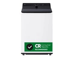 LG LG Agitator Smart Compatible  Extra Large Top-Load Washer ( Alpine White ) ENERGY STAR Model# WT8405CW