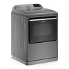 MAYTAG MAYTAG 7.4 cu. ft. Electric Steam Dryer with Extra Power Button (Metallic Slate) ENERGY STAR MODEL# MED7230HC