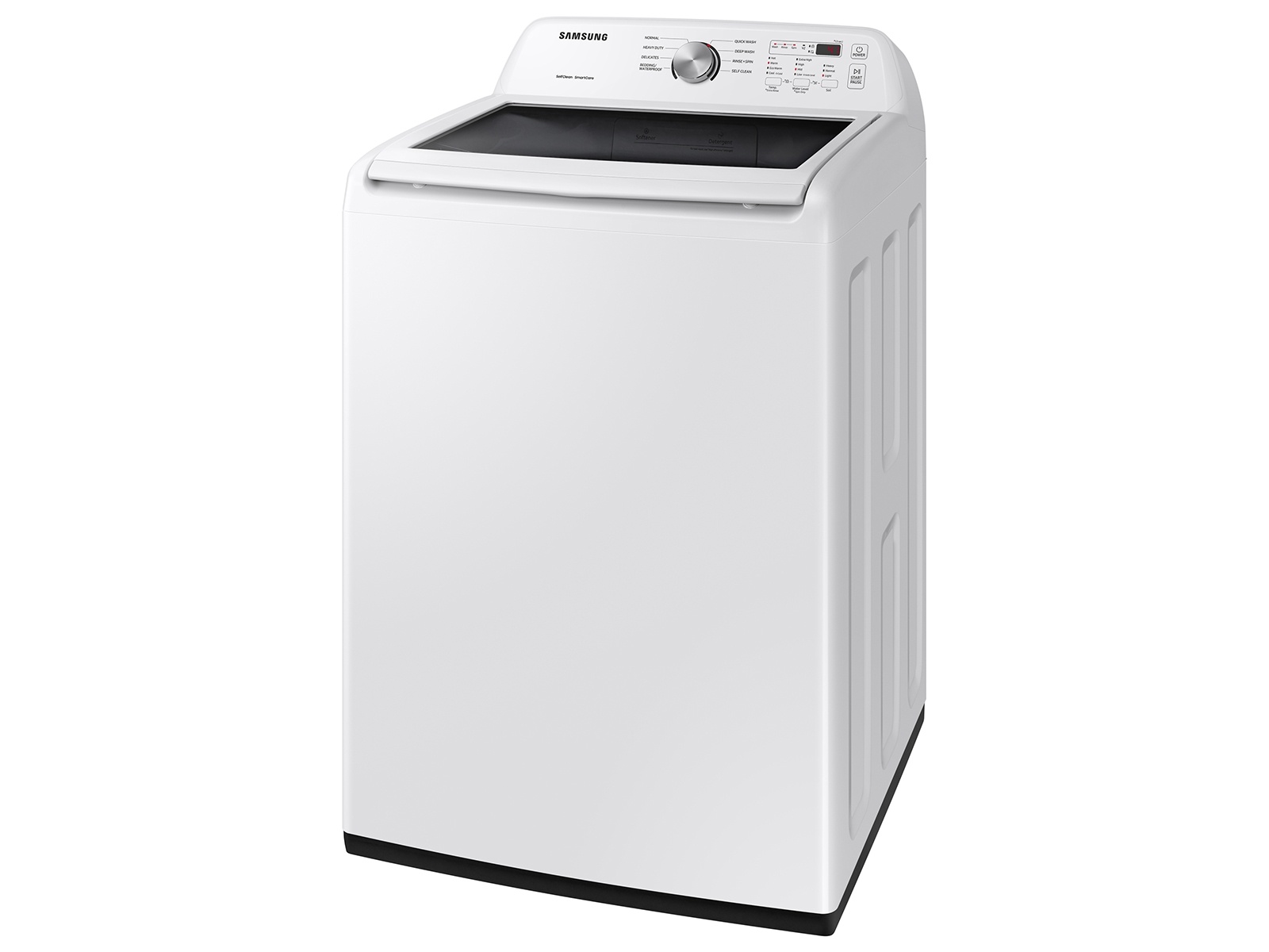 SAMSUNG Samsung 4.5-cu ft Impeller Top-Load Washer (White) MODEL# WA45T3200AW