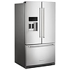 KITCHENAID KITCHENAID  27-cu ft French Door Refrigerator with Ice Maker, Water and Ice Dispenser (Stainless Steel with Printshield Finish) ENERGY STAR  MODEL# KRFF577KPS