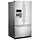 KITCHENAID  27-cu ft French Door Refrigerator with Ice Maker, Water and Ice Dispenser (Stainless Steel with Printshield Finish) ENERGY STAR  MODEL# KRFF577KPS