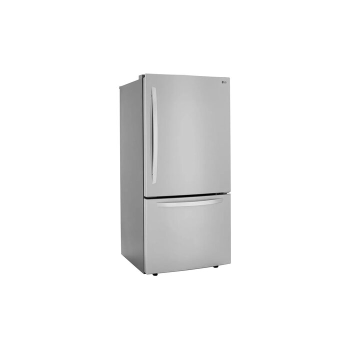 LG LG 25.5 cu. ft. Bottom-Freezer Refrigerator with Ice Maker - Stainless Steel MODEL# LRDCS2603S