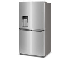 Whirlpool WHIRLPOOL 19.2-cu ft Counter-Depth Side-by-Side Refrigerator with Ice Maker, Water and Ice Dispenser (Fingerprint Resistant Stainless Steel) ENERGY STAR MODEL# WRQC7836RZ