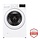 LG 5.0 cu. ft. Motion Technology Stackable Large Front-Load Washer WITH WASHER PEDISTAL  ( White ) ENERGY STAR  Model# WM3470CW/WD300CW