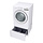 LG 7.4-cu ft Stackable Vented Gas Dryer With Drawer Pedestal  (White) Energy Star  MODEL# DLG3401W/WDP6W