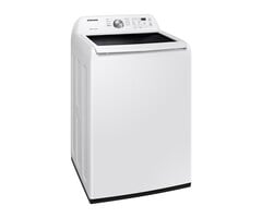SAMSUNG SAMSUNG (NIB) 4.5-cu ft Impeller Top-Load Washer (White)  MODEL# WA45T3200AW