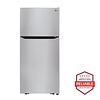LG LG 20.2-cu ft Top-Freezer Refrigerator (Stainless Steel) ENERGY STAR  MODEL# LTCS20020S