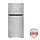 LG 20.2-cu ft Top-Freezer Refrigerator (Stainless Steel) ENERGY STAR  MODEL# LTCS20020S