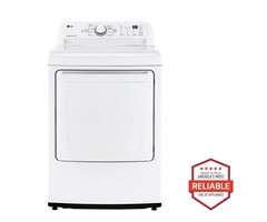 LG LG 7.3-cu ft Side Swing Door Gas Dryer (White) ENERGY STAR  MODEL# DLG7001W