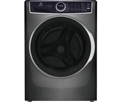 ELECTROLUX ELECTROLUX Smartboost, Optic Whites and Pure Rinse 4.5-cu ft High Efficiency Stackable Steam Cycle Front-Load Washer (Titanium) ENERGY STAR  MODEL# ELFW7637AT