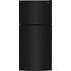 FRIGIDAIRE FRIGIDAIRE (NIB) 18.3-cu ft Top-Freezer Refrigerator (Black) Garage Ready MODEL# FFTR1835VB