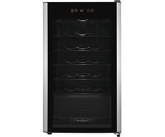Frigidiare Frigidaire 19.3-in W 34-Bottles Black Freestanding Indoor Wine Cooler  MODEL# FRWW3433AV
