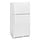 WHIRLPOOL (C) 20.5-cu ft Top-Freezer Refrigerator (White)  MODEL# WRT311FZDW