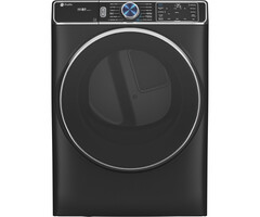 GE GE Profile (CL) 7.8-cu ft Stackable Steam Cycle Vented Smart Electric Dryer (Carbon Graphite)  MODEL# PFD95ESPTDS