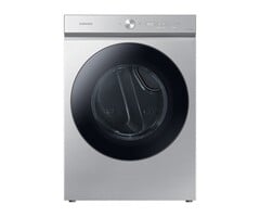 Samsung Bespoke Samsung Bespoke 7.6 cu. ft. Ultra Capacity Gas Dryer with Super Speed Dry and AI Smart Dial in Silver Steel Model# DVG53BB8700T