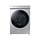 Samsung Bespoke 7.6 cu. ft. Ultra Capacity Gas Dryer with Super Speed Dry and AI Smart Dial in Silver Steel Model# DVG53BB8700T
