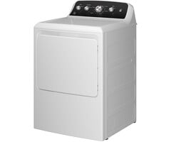 GE GE 7.2 cu. ft. Capacity Electric Dryer with Up To 120 ft. Venting and Extended Tumble  MODEL# GTD48EASWWB