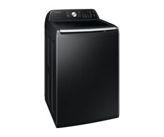 Samsung Samsung 4.7-cu ft High Efficiency Impeller Smart Top-Load Washer (Brushed Black)  MODEL# WA47CG3500AV