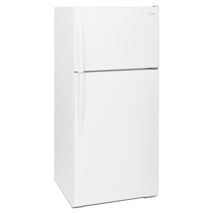 Whirlpool WHIRLPOOL 14.3-cu ft Top-Freezer Refrigerator (White) MODEL# WRT314TFDW