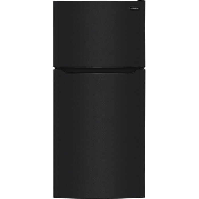 Frigidiare FRIGIDAIRE 18.3-cu ft Top-Freezer Refrigerator (Black) Garage Ready  MODEL# FFTR1814WB