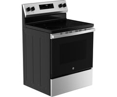 GE GE 30 in. 4 Burner ELEMENT  Free-Standing Electric Range in Stainless Steel  MODEL# GRF400SVSS