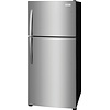 Frigidiare Frigidaire 20-cu ft Standard-Depth 30-in Wide Top-Freezer Refrigerator (Stainless Steel) Garage Ready ENERGY STAR MODEL# FFHT2022AS