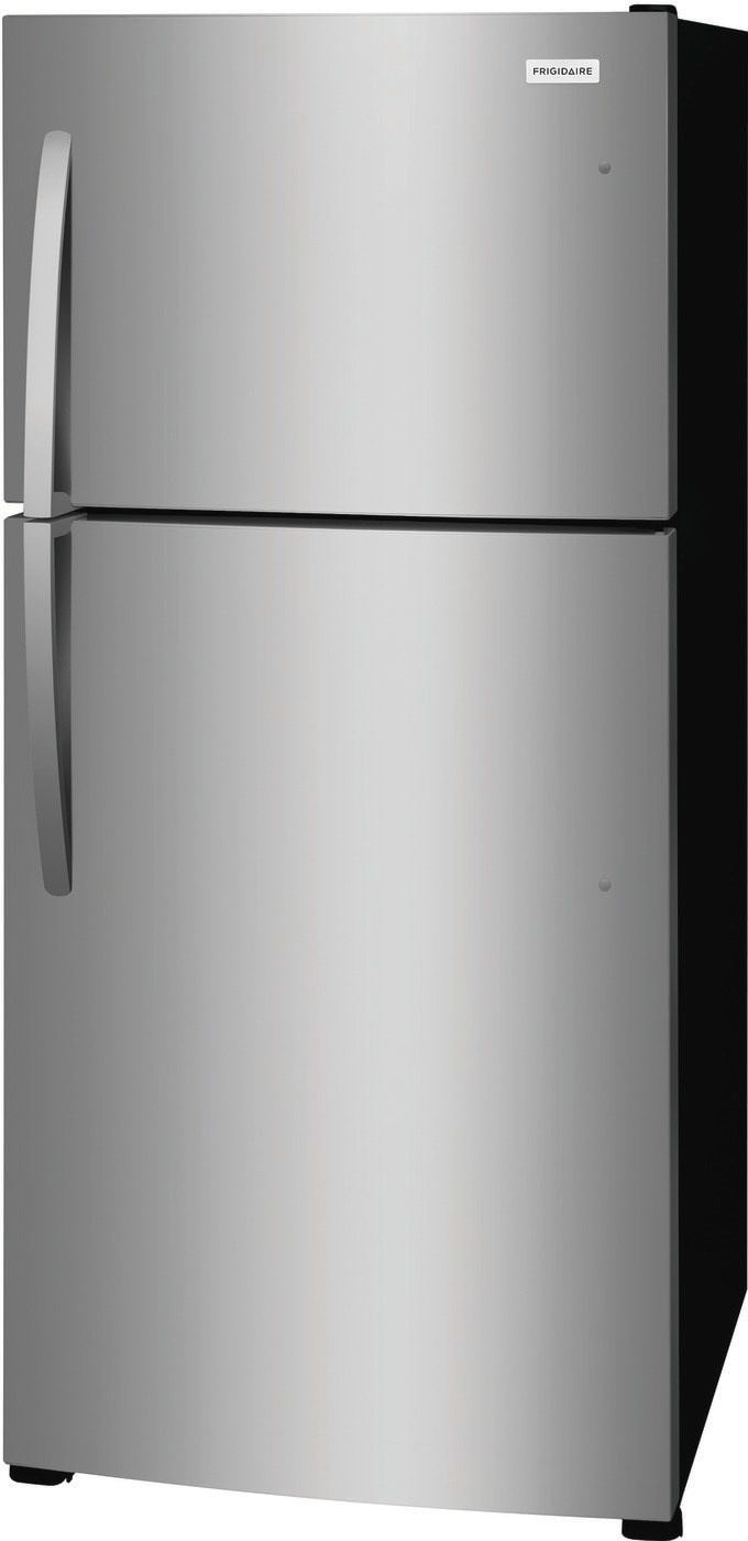 Frigidiare Frigidaire 20-cu ft Standard-Depth 30-in Wide Top-Freezer Refrigerator (Stainless Steel) Garage Ready ENERGY STAR MODEL# FFHT2022AS